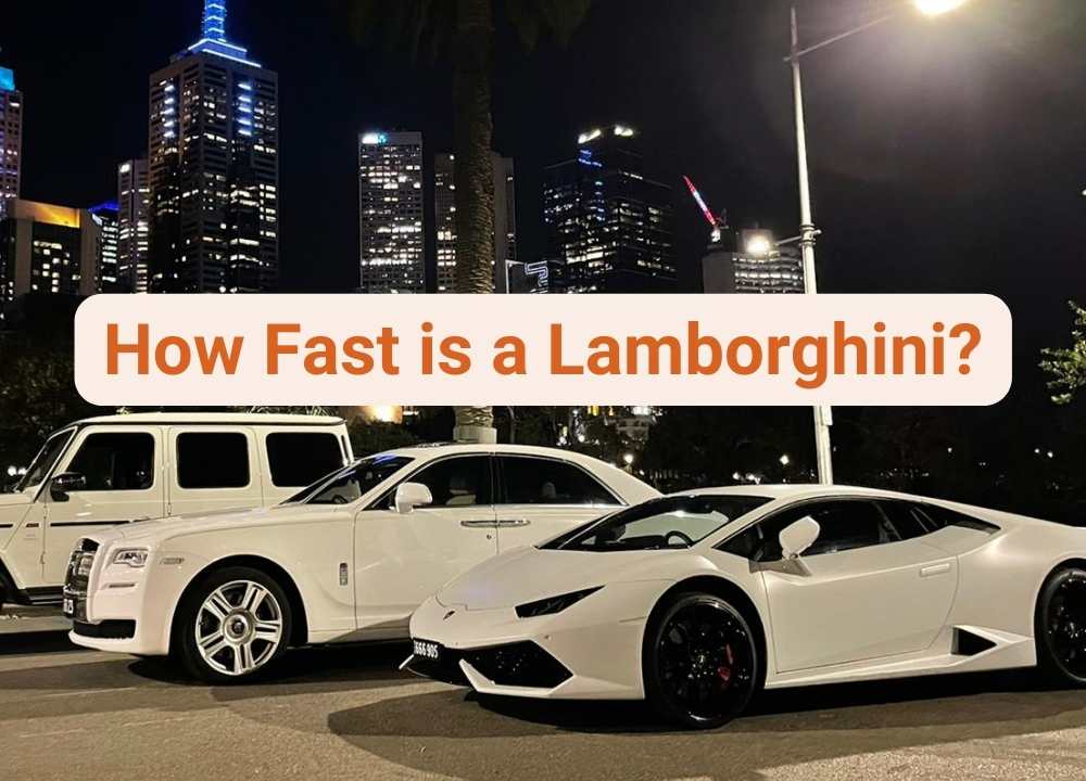How Fast is a Lamborghini - Lambo Melbourne Hire